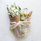 Ever Eco Cotton Net Tote Bag  (Long Handle)