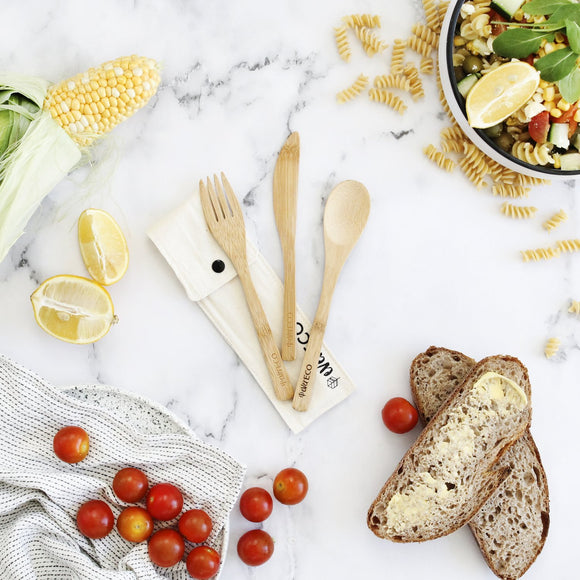 Ever Eco Bamboo Cutlery Set