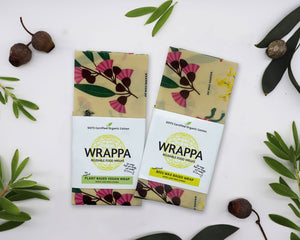 Wrappa Reusable Food Wraps (Birds & Bees Jumbo)