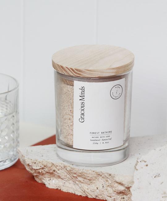Gracious Minds Cloud Forest Bathing, Nature Bath Soak