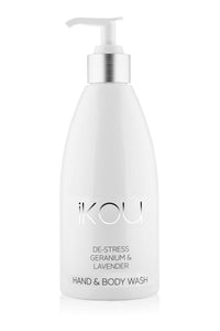 iKou De-Stress  Geranium & Lavender  Hand & Body Wash 500ml