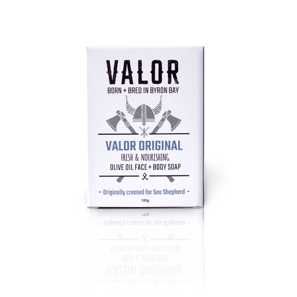 Valor Original Olive Oil Face + Body Soap 100g