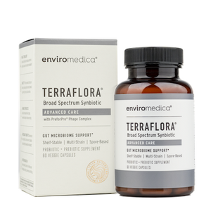 Enviromedica Terraflor Broad Spectrum Synbiotic Advanced Care 60 Capsules